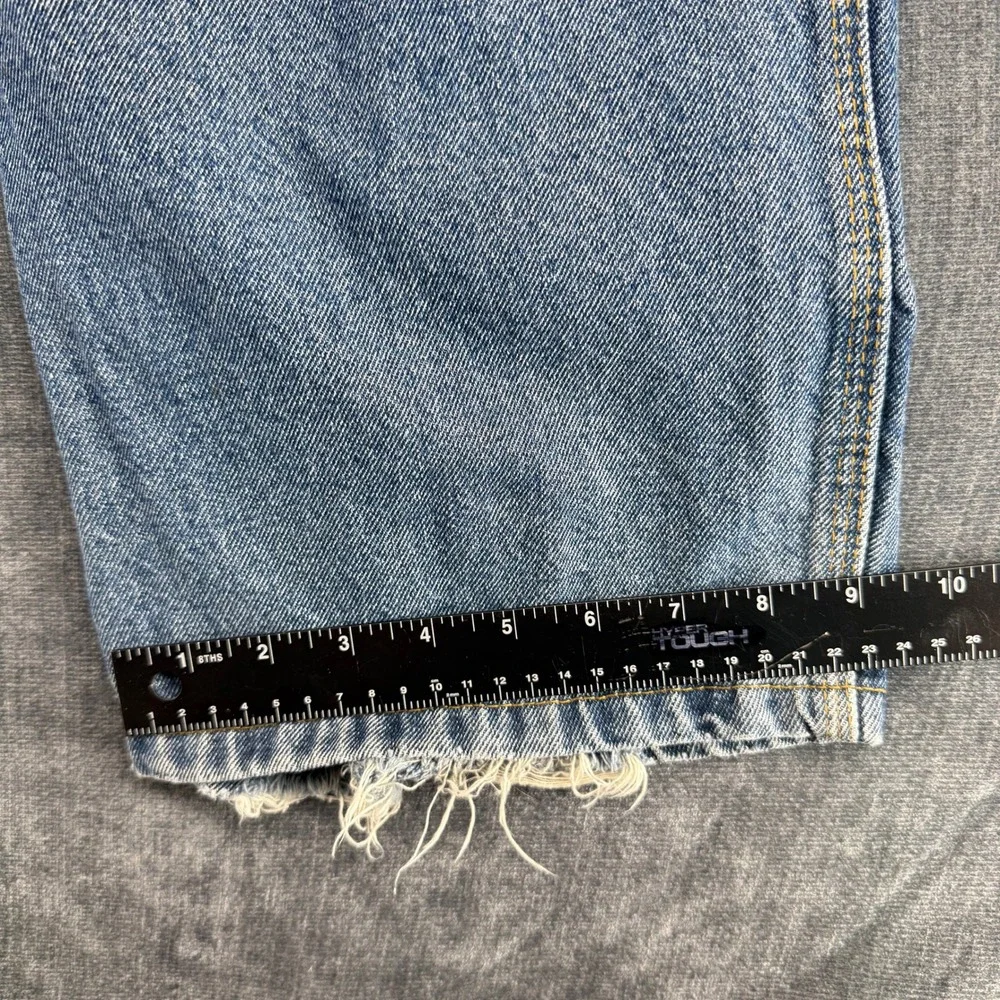 RK Carpenter Jeans Mens 40x30 Blue Cotton Relaxed Utility Workwear
